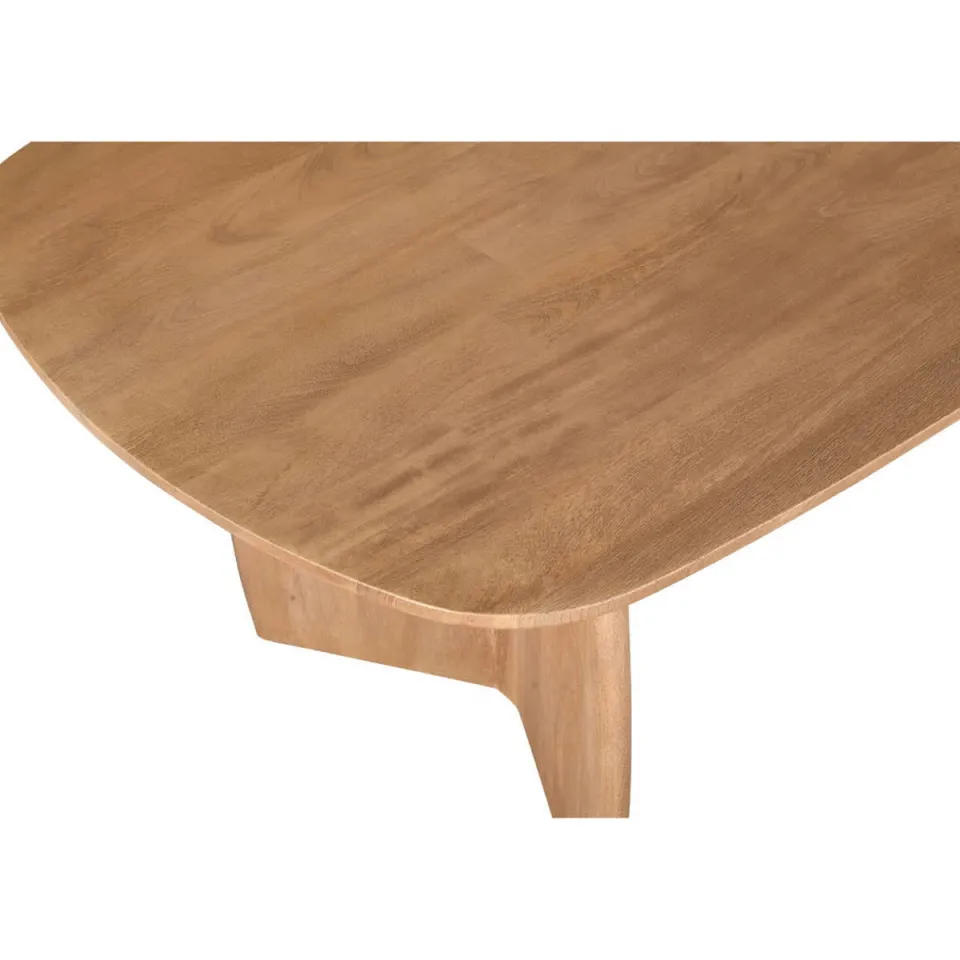 Giga Meubel Eettafel Majada - Deens Ovaal Naturel Mangohout - 300x100x76cm, foto 5