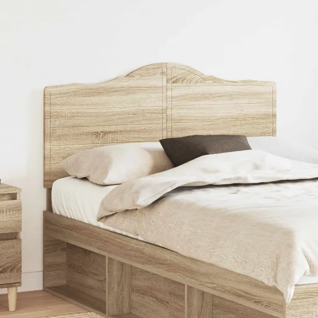 vidaXL Hoofdbord Sonoma Eiken Bewerkt hout Bruin