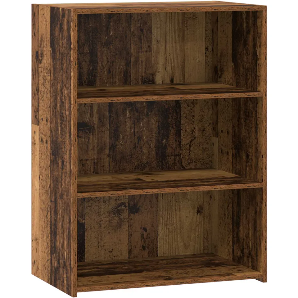 vidaXL Dressoir Oud hout 70 x 41 x 93 cm Bewerkt hout Bruin