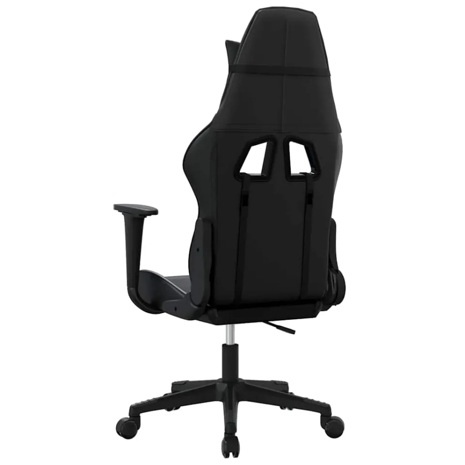 vidaXL Gamestoel kunstleer zwart, foto 4