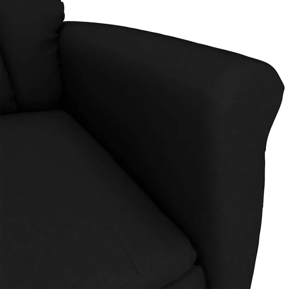 vidaXL Massagestoel Zwart 96.5 x 70.5 x 95 cm Microvezel, foto 4