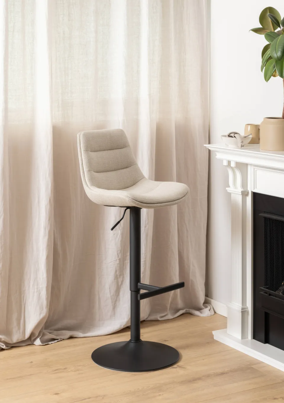 Wehkamp Home Alina barkruk beige, foto 2
