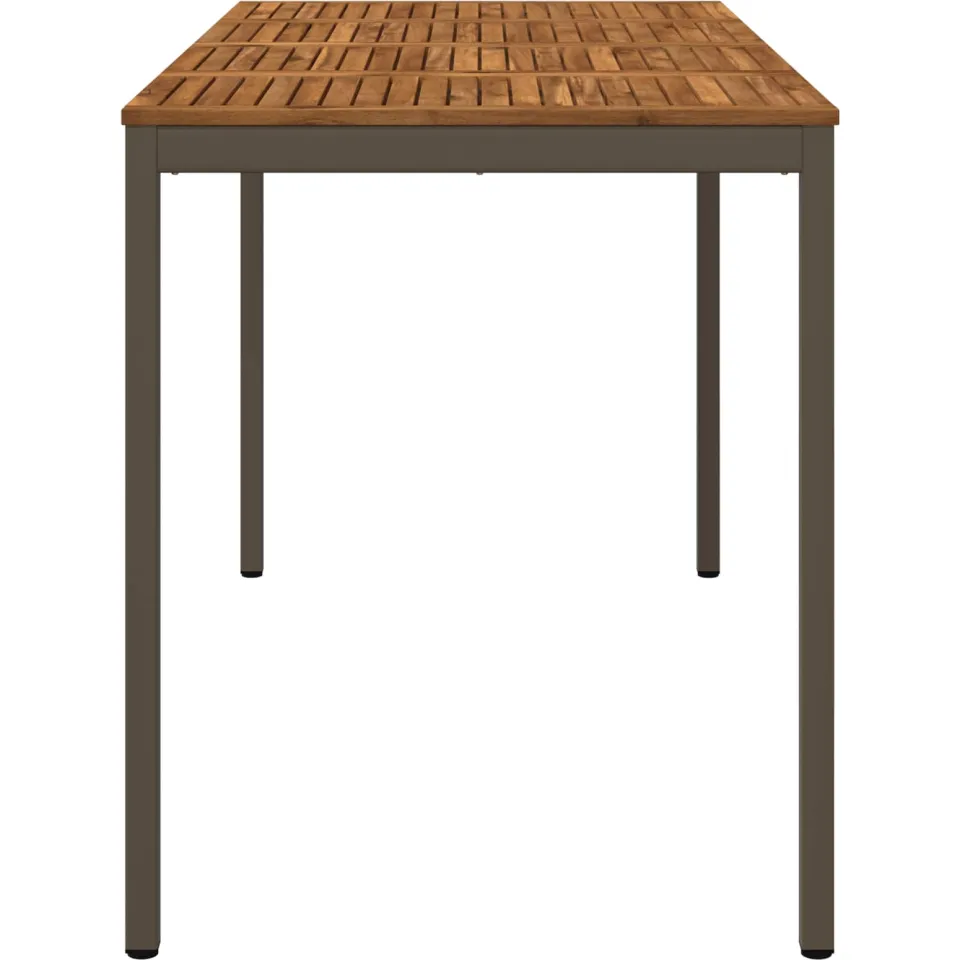 vidaXL Tuinbar Tafel NAARDEN Natuurlijk en Koffie 180 x 88,5 x 105 cm bruin, foto 4