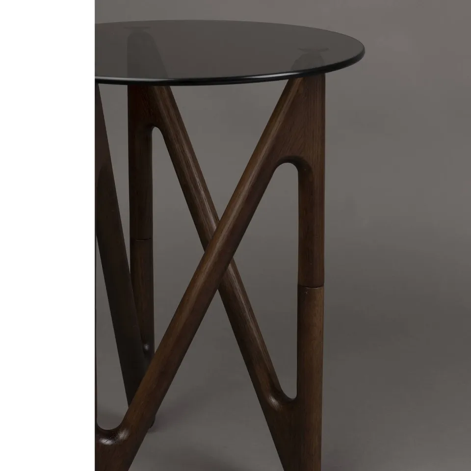 Dutchbone Naia bijzettafel bruin, foto 6