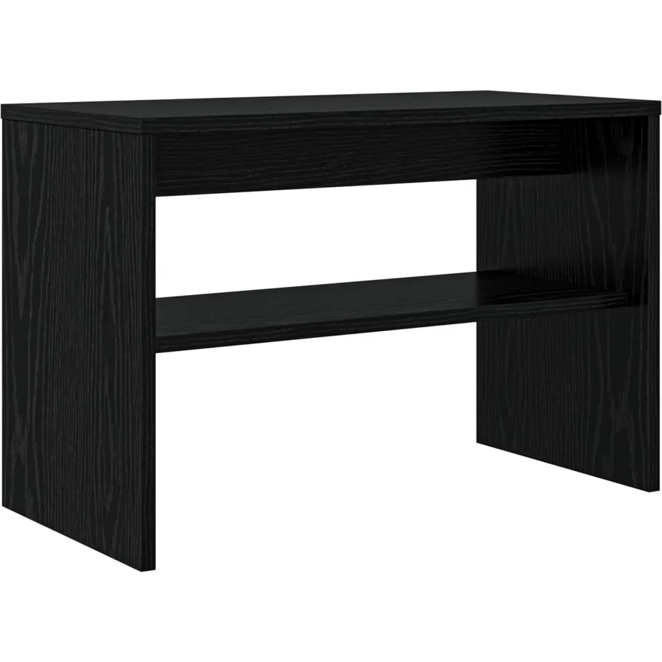 vidaXL TV-kast 60 x 30 x 40 cm Zwart Eiken Bewerkt hout, foto 3