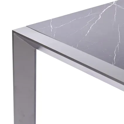 Central Park - Praxis Eigen Merk Central Park Tuintafel Banyuls Aluminium/keramiek 134x240cm grijs, foto 5