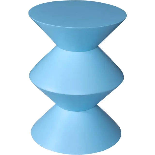 Starfurn Bijzettafel Abel - Blauw - 33x33x45 cm