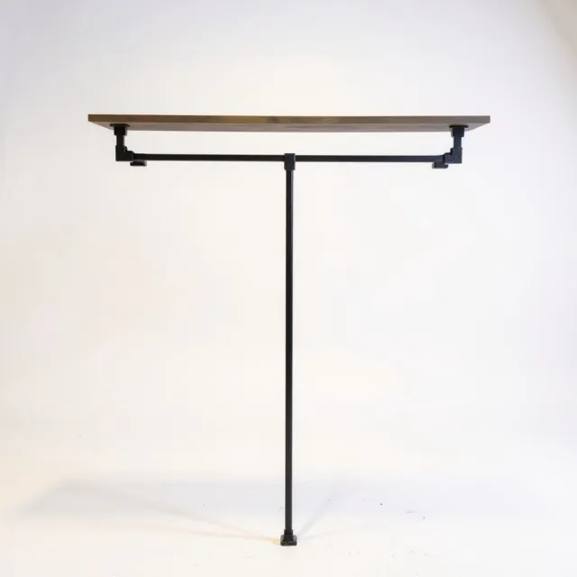 Design85 Industriele kledingkast open 100 cm breed kleur bruin