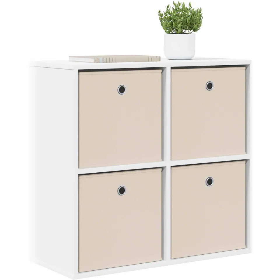 vidaXL Dressoir Wit 68,5 x 32 x 67 cm