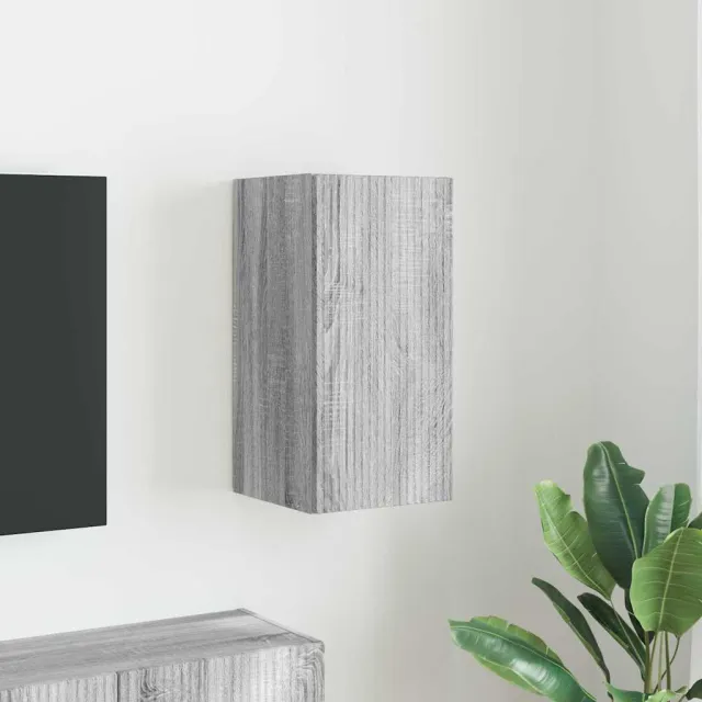 vidaXL TV Wandkast 30 x 31 x 60 cm Grijs Sonoma Bewerkt hout, foto 2