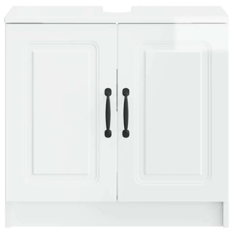 vidaXL Badkamer wastafelkast UTRECHT Hoogglans Wit 59,5 x 31,5 x 59 cm, foto 4