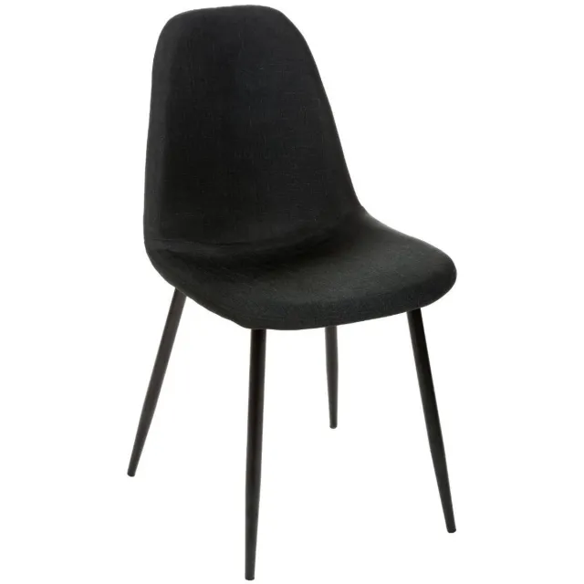 Atmosphera Créateur d'intérieur® Scandinavische designstoel TYKA Noir