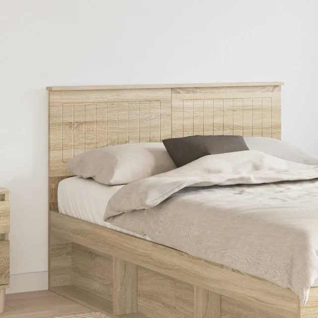 vidaXL Hoofdbord Sonoma Eiken Bewerkt hout Bruin