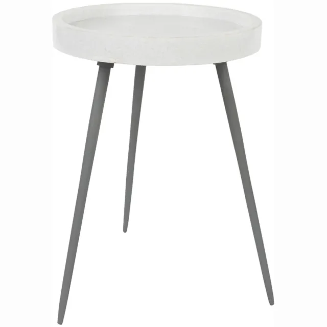 G***-M Giga Meubel Bijzettafel Karrara - Wit Marmer - 33x33x45cm