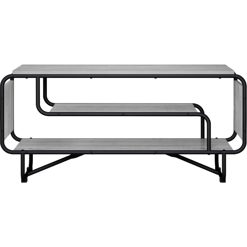 vidaXL TV-standaard 98 x 36 x 45 cm Grijs Sonoma