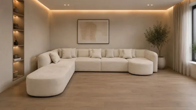 Koningstijl Hoekbank Bellagio