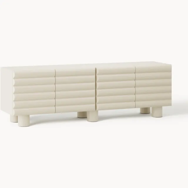 Westwing Collection Tv-meubel Fana Beige