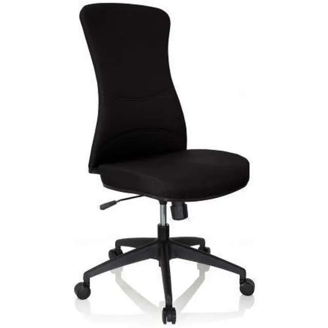 hjh office Office XT - Professionele bureaustoel - Zwart - Stof