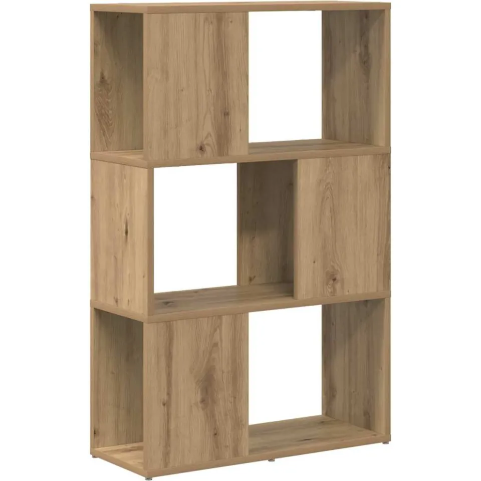 vidaXL Tv-meubelset 60 x 24 x 94,5 cm Bruin Bewerkt hout, foto 3
