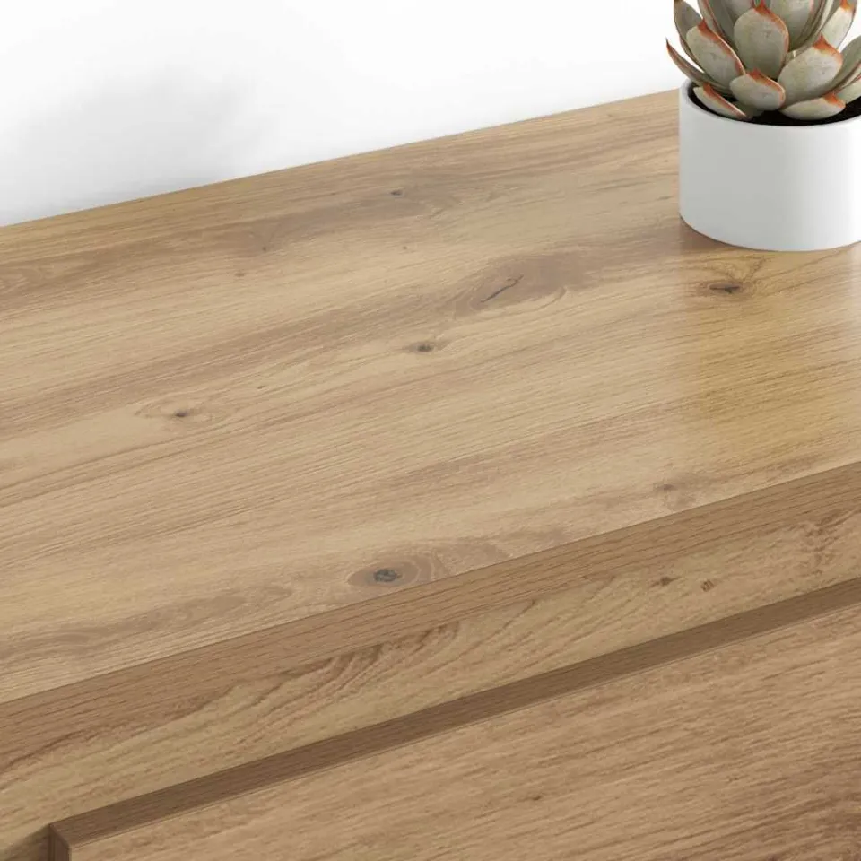 vidaXL Dressoirs 2 st Artisan Eiken 70 x 35,5 x 67,5 cm Bewerkt hout, foto 4