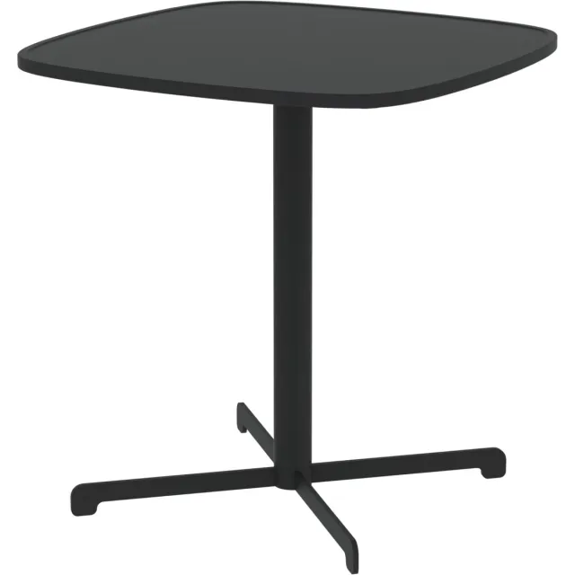 casa.pro Bistrotafel Foggia tuin bartafel 70x70x75 cm antracietgrijs casa.pro