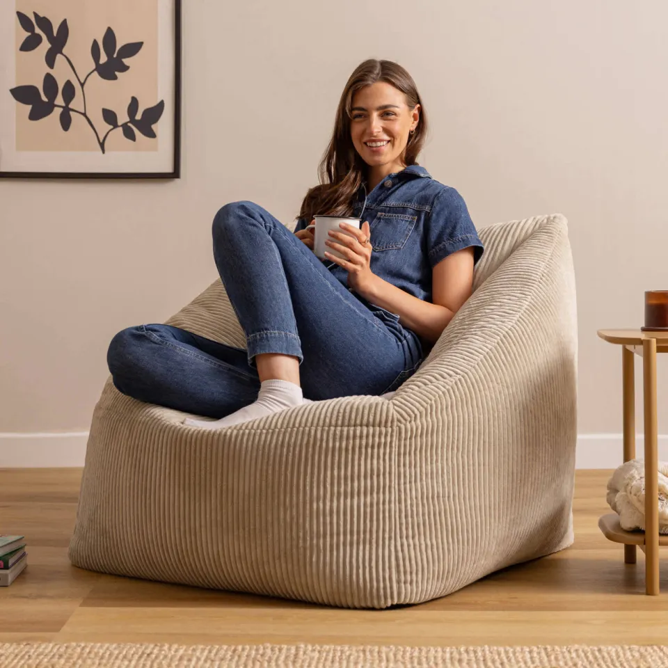 iCON Zitzak Fauteuil Natalia beige, foto 5