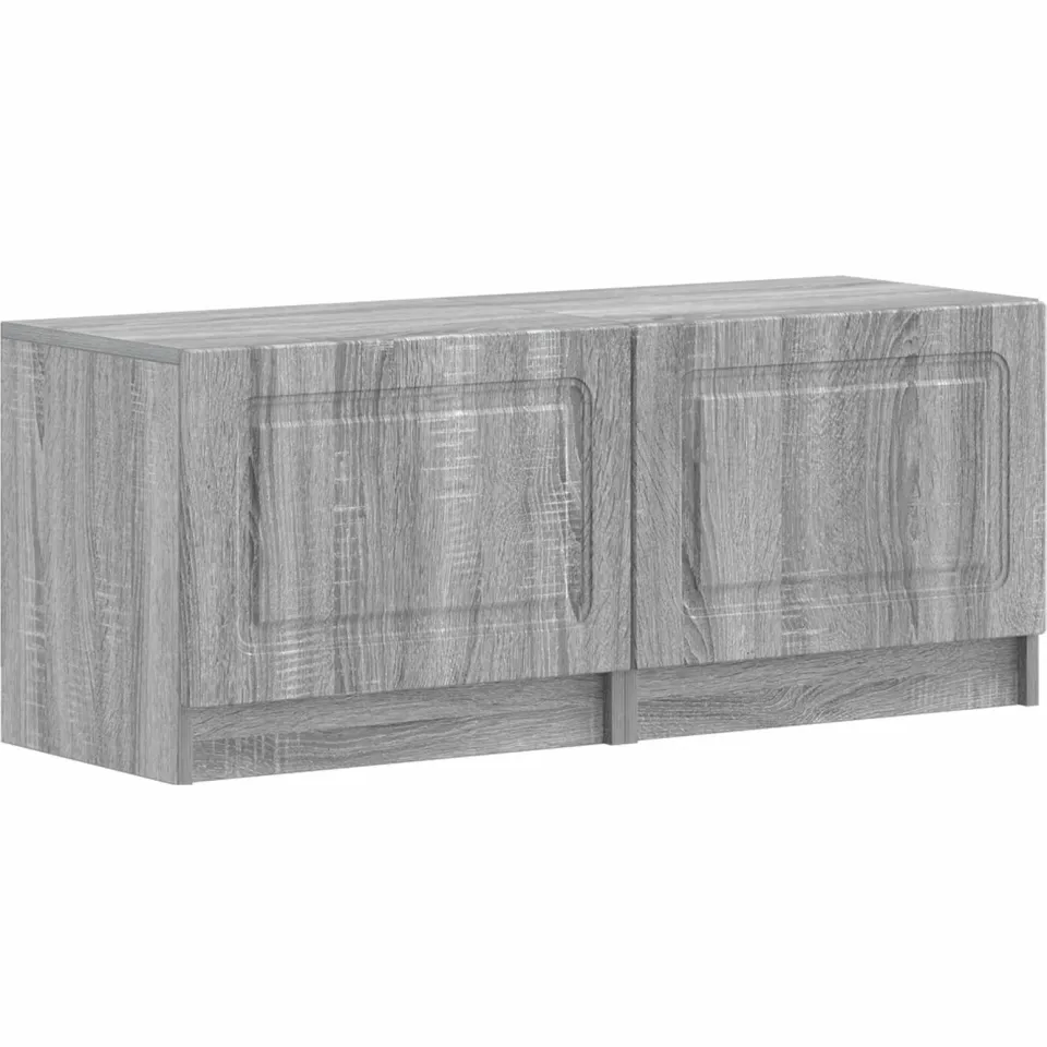 vidaXL Tv-meubel Grijs Sonoma Bewerkt hout, foto 3