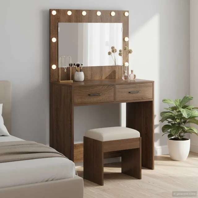 vidaXL Plafondtafel Bruin Eiken 78,5 x 41 x 135 cm Bewerkt hout, foto 2