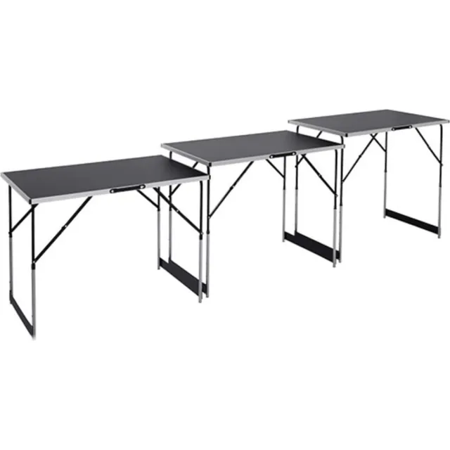 Meister Multifunctionele tafel 30 Kg draagkracht | 3 Stuks Grijs