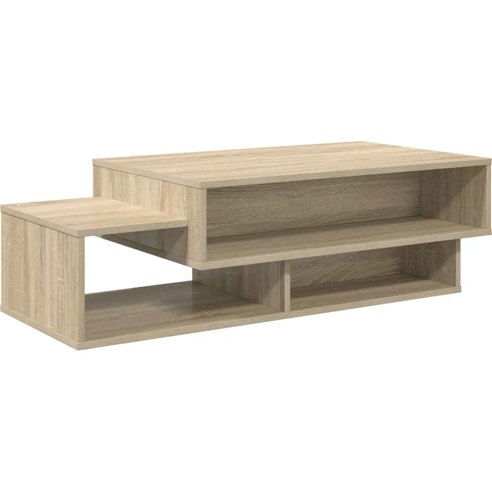 vidaXL Salontafel Sonoma Eiken 105 x 50 x 32,5 cm Bewerkt hout, foto 3
