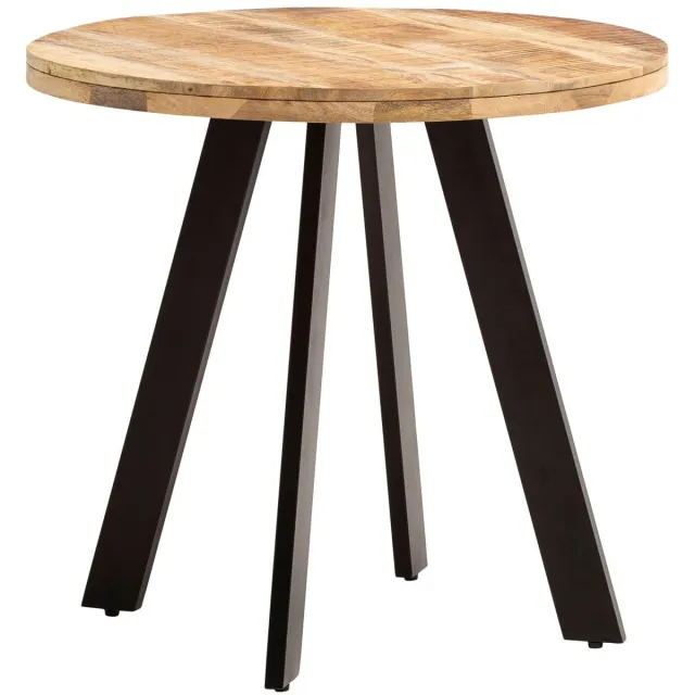 Wohnling Eettafel mangohout 80x80 cm - WL7.055 Zie omschrijving