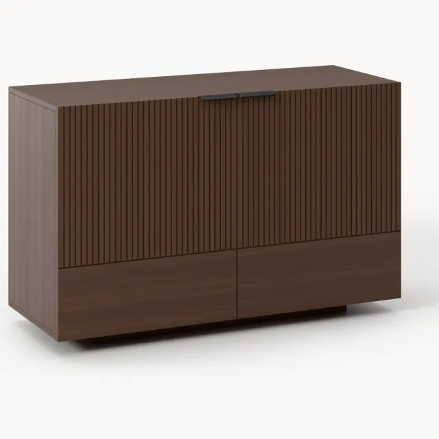 Westwing Collection Houten dressoir Sato bruin