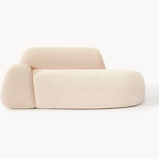 Westwing Collection Bouclé bank Wolke (2-zits) Roze