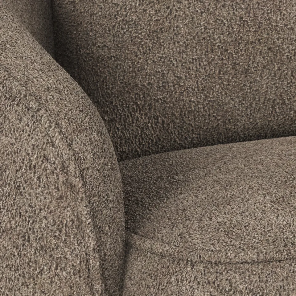 Rowico Home Norris gestoffeerde 4-zits hoekbank bruin - rechts - 319 cm, foto 4
