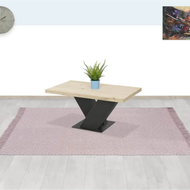 Eikenhouten salontafel Floris