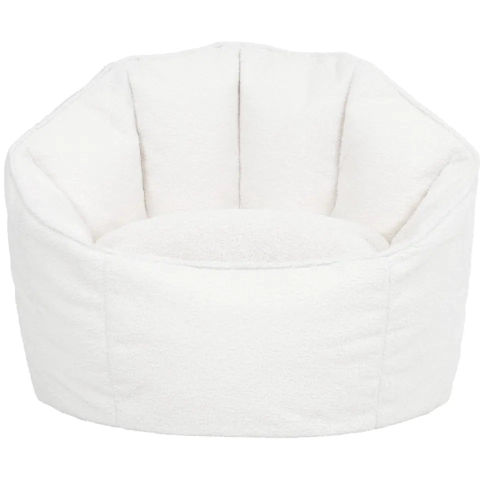 iCON icon - Sirena Zitzak Fauteuil - Boucle - Olijfgroen Crème