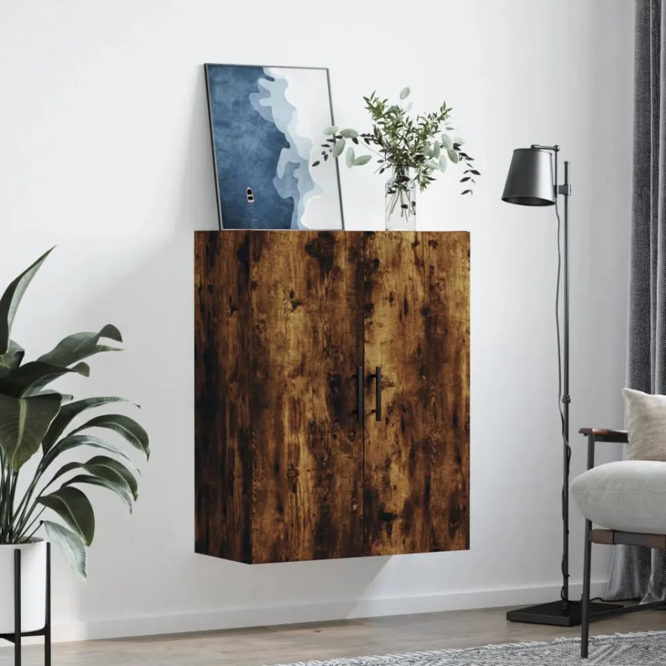 vidaXL Bovenkast 69,5x34x90 cm gerookt eikenkleurig, foto 3