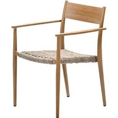 Garden Impressions Parijs dining fauteuil light teak look bruin