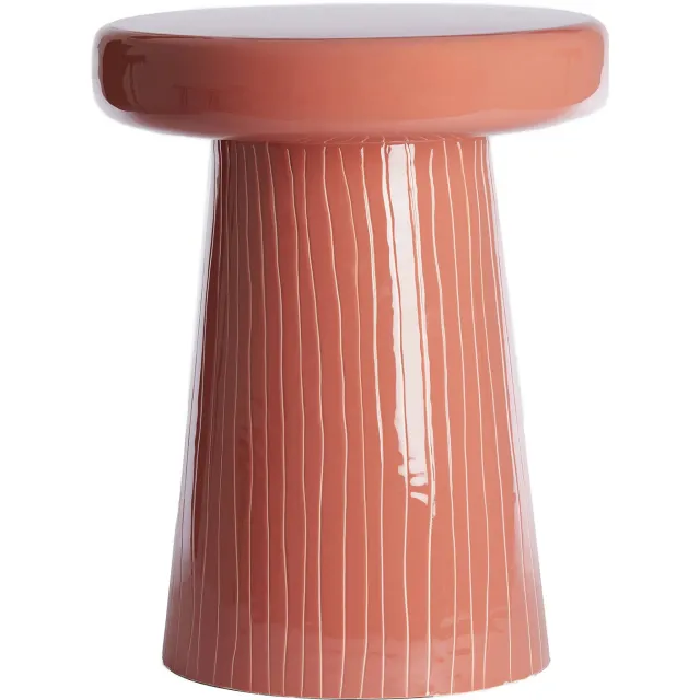 Light & Living Nunoa bijzettafel rood