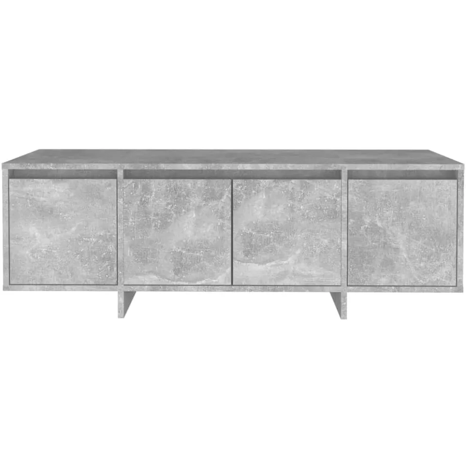 vidaXL Tv-meubel 120x30x40,5 cm bewerkt hout betongrijs grijs, foto 4