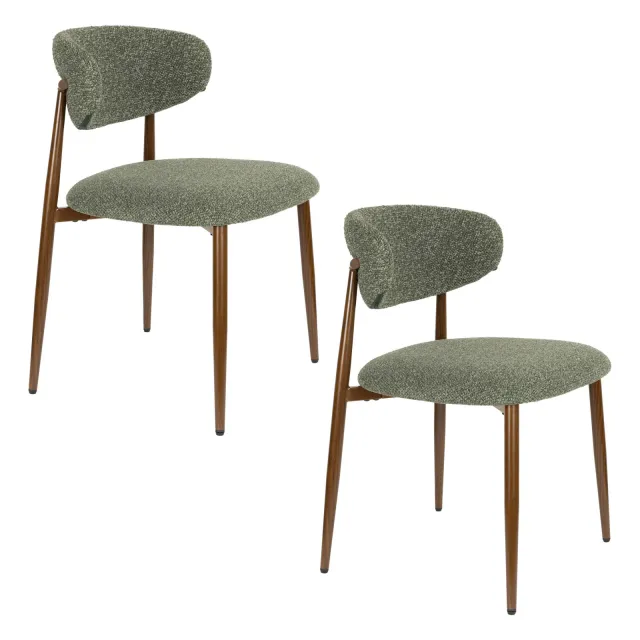 Housecraft Living Noor eetkamerstoel groen