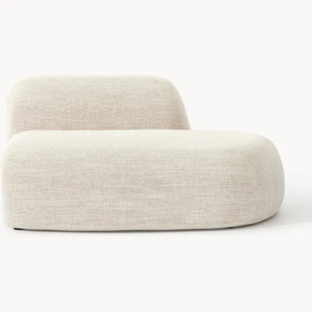 Westwing Collection Bouclé chaise module Wolke beige