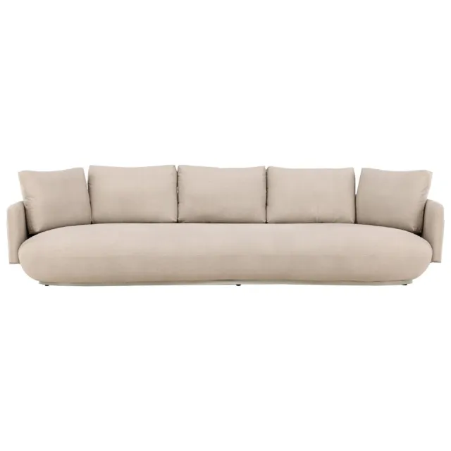 Nest of Nora 4-zits sofa - Stoffen designbank - Beige