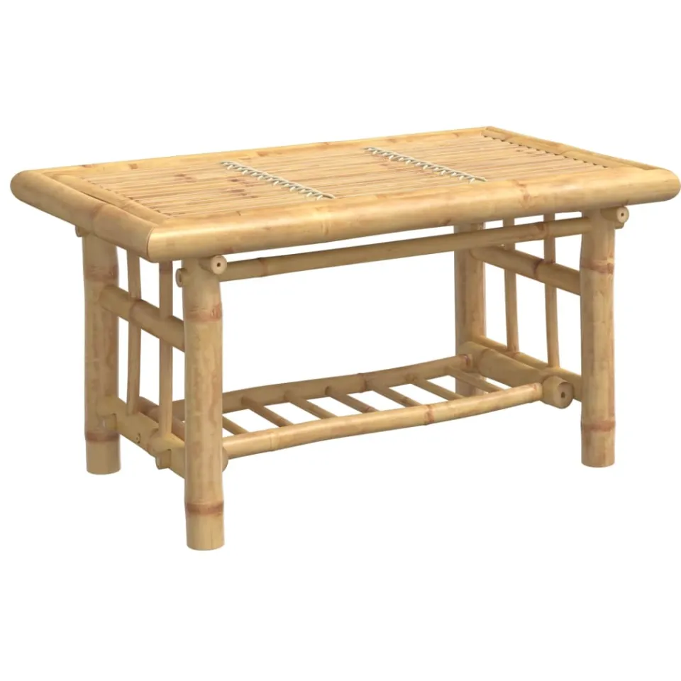 vidaXL Salontafel 70x45x36 cm bamboe bruin, foto 3