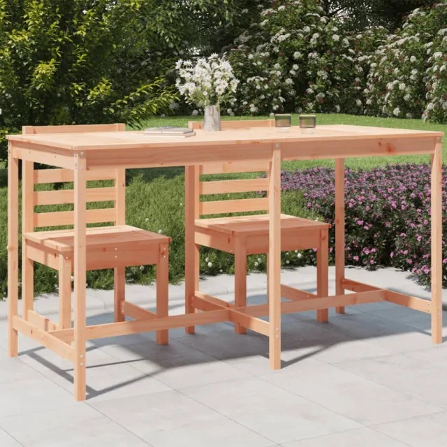 vidaXL Tuintafel 203,5x90x110 cm massief douglashout bruin, foto 2