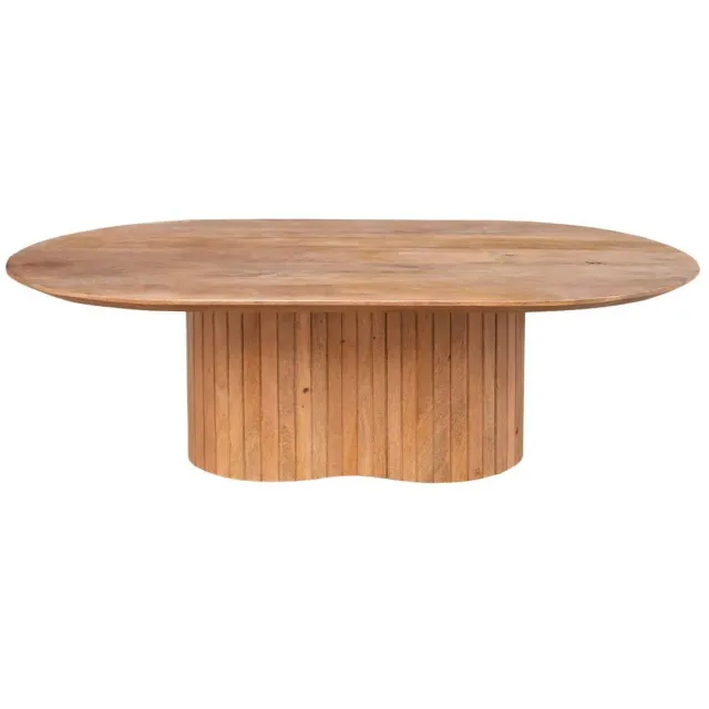 Giga Meubel Salontafel Ava - Naturel Mangohout - 120x70x35cm