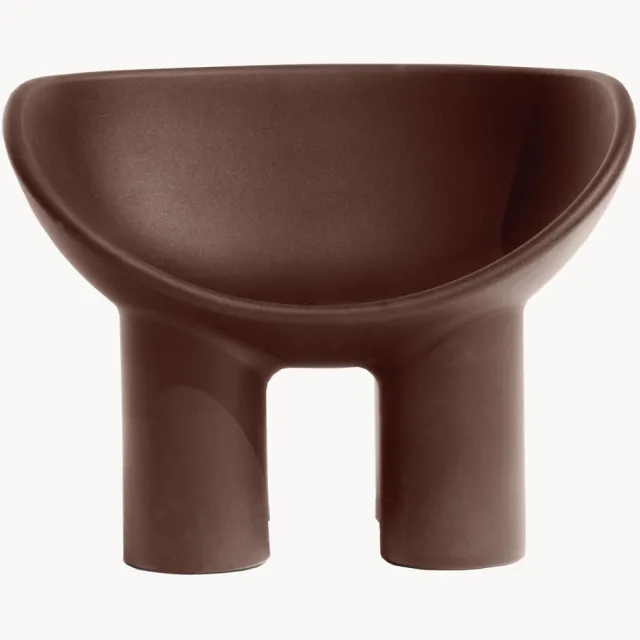 Driade Loungefauteuil Roly Poly Bruin