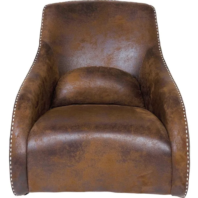 Kare Fauteuil Schommelstoel Ritmo Vintage Smart Bruin