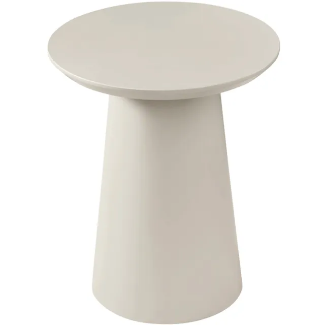 DÉJA Living Bijzettafel Kalix - Rond - Beige - Ø40 cm
