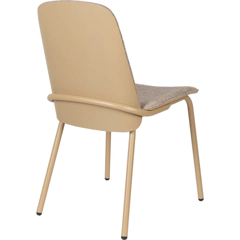 Zuiver Clip eetkamerstoel beige, foto 4